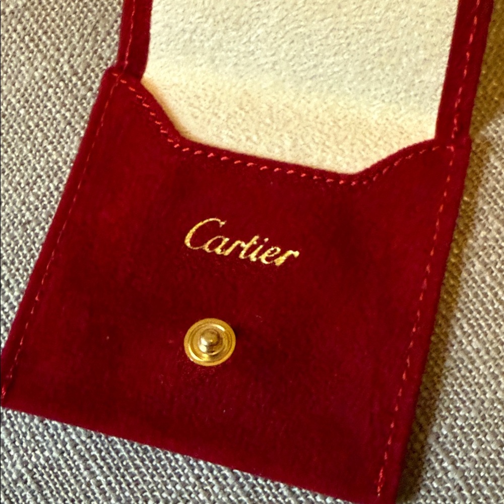Cartier Red Travel Pouch - Picture 6 of 10